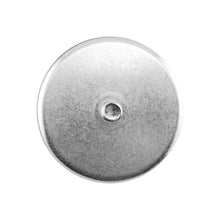 Load image into Gallery viewer, CACM200 Heavy-Duty Ceramic Round Base Magnet with Male Thread - Bottom View