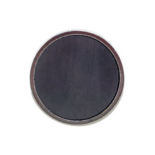 Load image into Gallery viewer, CACM200 Heavy-Duty Ceramic Round Base Magnet with Male Thread - Top View