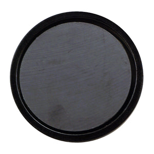 CACM250BPC Heavy-Duty Ceramic Round Base Magnet with Male Thread - Top View