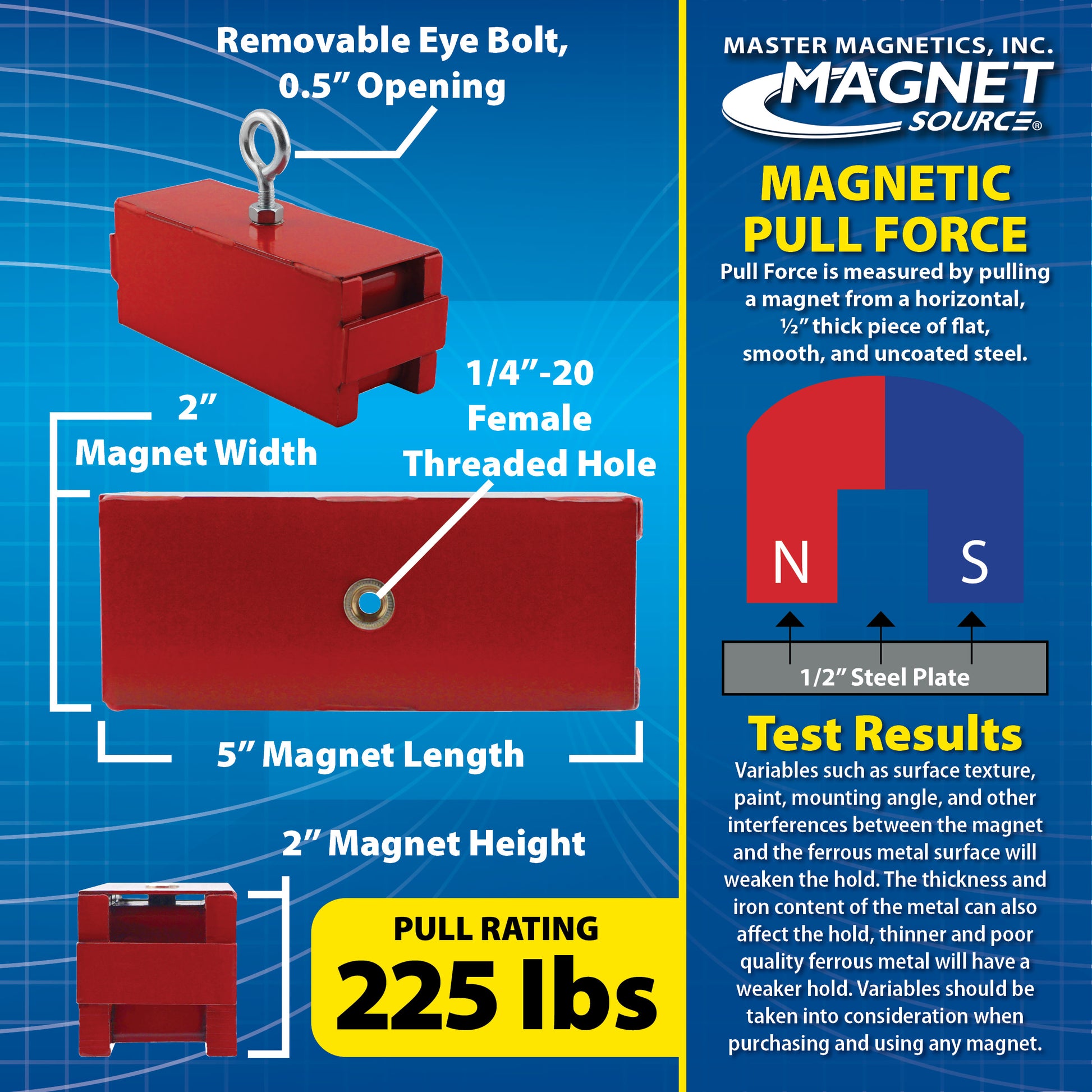 Load image into Gallery viewer, 07209 Heavy-Duty Holding and Retrieving Magnet - Packaging Front