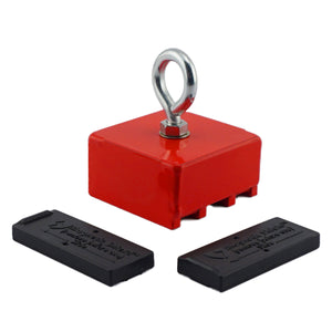 07541 Heavy-Duty Holding and Retrieving Magnet - 45 Degree Angle View