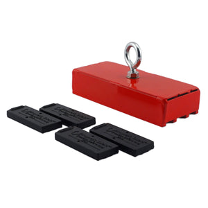 07542 Heavy-Duty Holding and Retrieving Magnet - 45 Degree Angle View