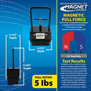 ML72C Heavy-Duty Magnetic Bulk Parts Lifter - Specifications