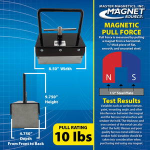 ML76C Heavy-Duty Magnetic Bulk Parts Lifter - Specifications