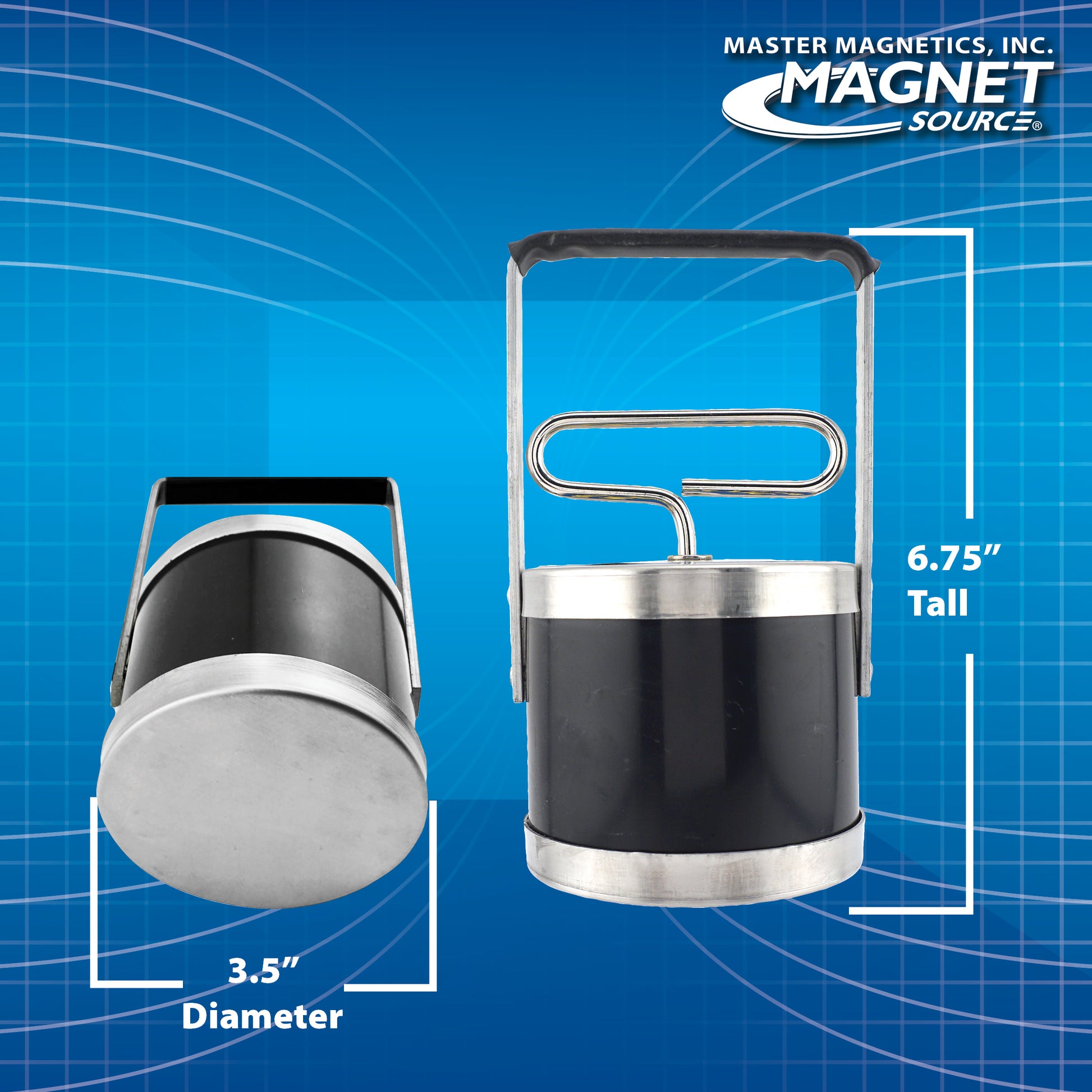 Load image into Gallery viewer, 07540 Light-Duty Magnetic Bulk Parts Lifter - Bottom View