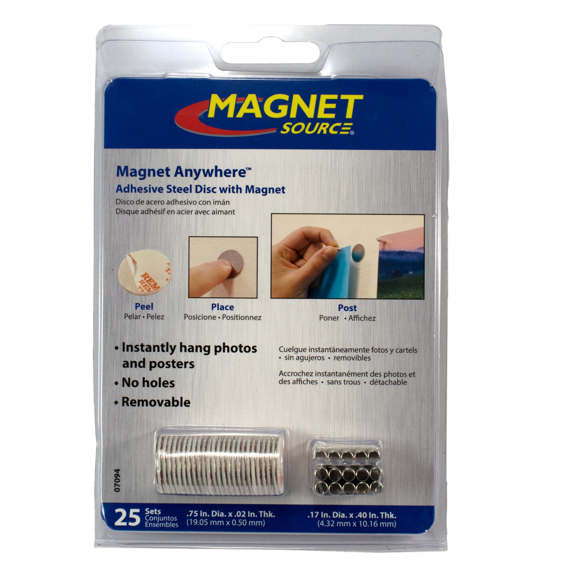 Load image into Gallery viewer, 07094 Magnet Anywhere™ (25pk) - Packaging