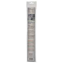 Load image into Gallery viewer, 08046 Magnetic Bulletin Bar - White - Back of Packaging