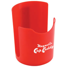 Load image into Gallery viewer, 07615 Magnetic Cup Caddy™ Plus, Red - 45 Degree Angle View