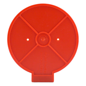 07582 Magnetic Cup Caddy™, Red - Bottom View