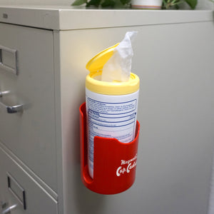 07582 Magnetic Cup Caddy™, Red - In Use