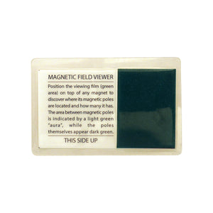 DMVC-1 Magnetic Field Viewer Card - Back View