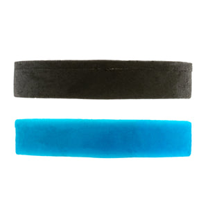 50651 Magnetic Key Caps (2pk, Blue/Black) - Back View