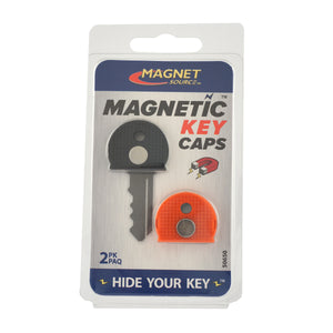 50650 Magnetic Key Caps (2pk, Red/Black) - Side View