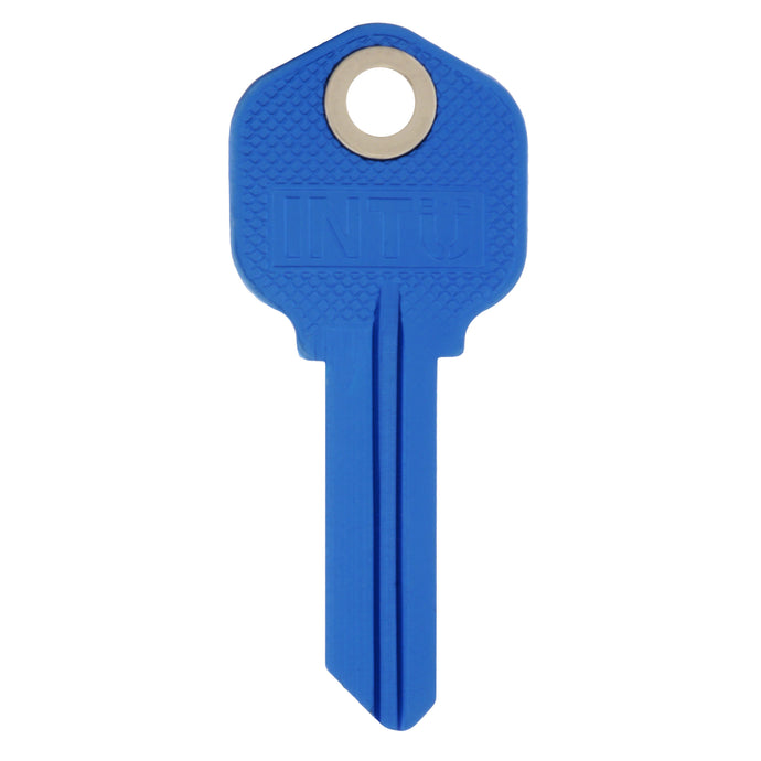 50663 Magnetic Key, KW1-66 Blue - Front View