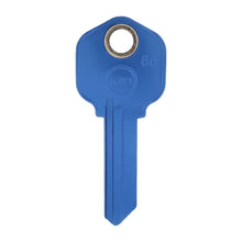 Load image into Gallery viewer, 50663 Magnetic Key, KW1-66 Blue - Front View