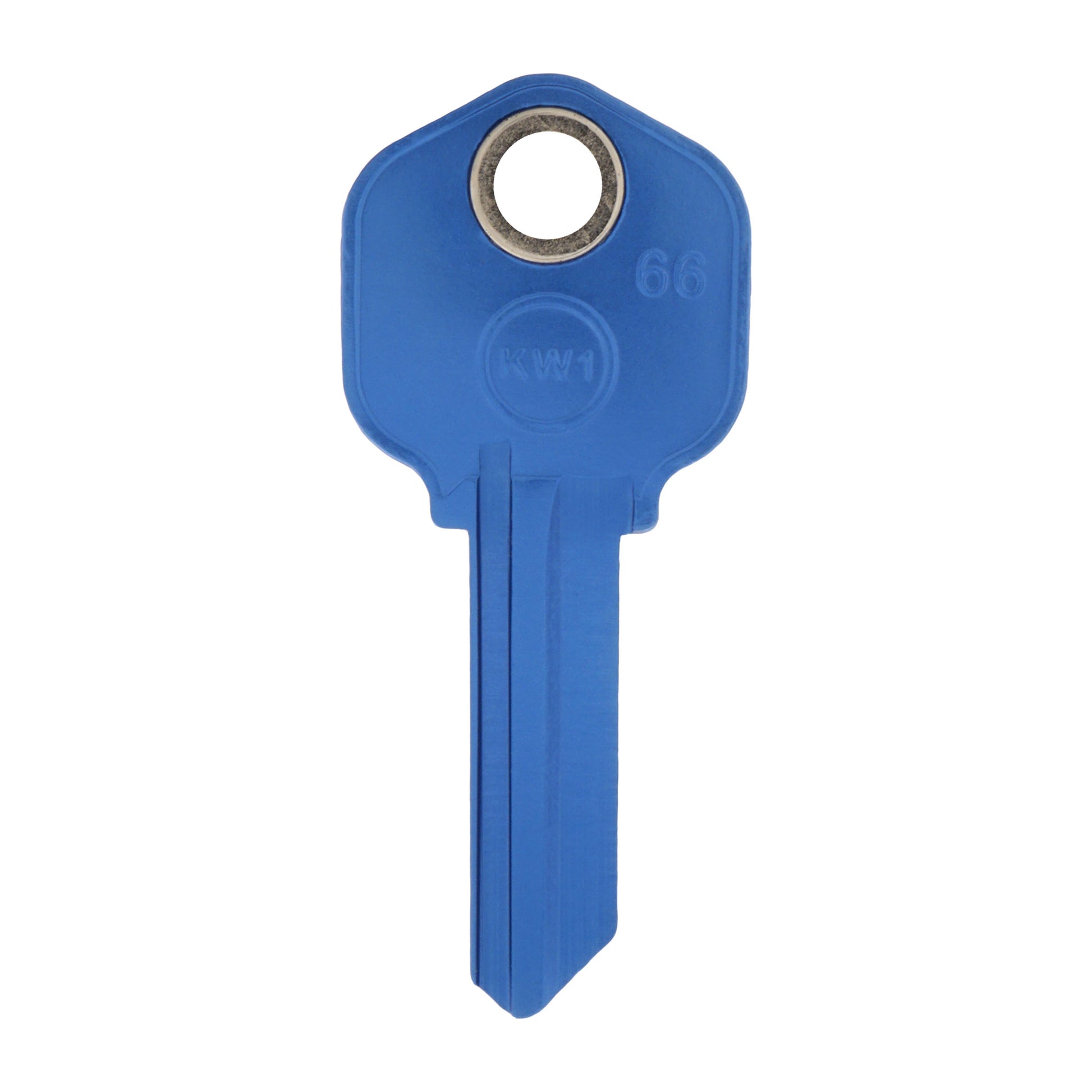 Load image into Gallery viewer, 50663 Magnetic Key, KW1-66 Blue - Front View