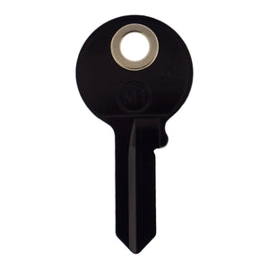 50696 Magnetic Key, M1-69 Black - Front View