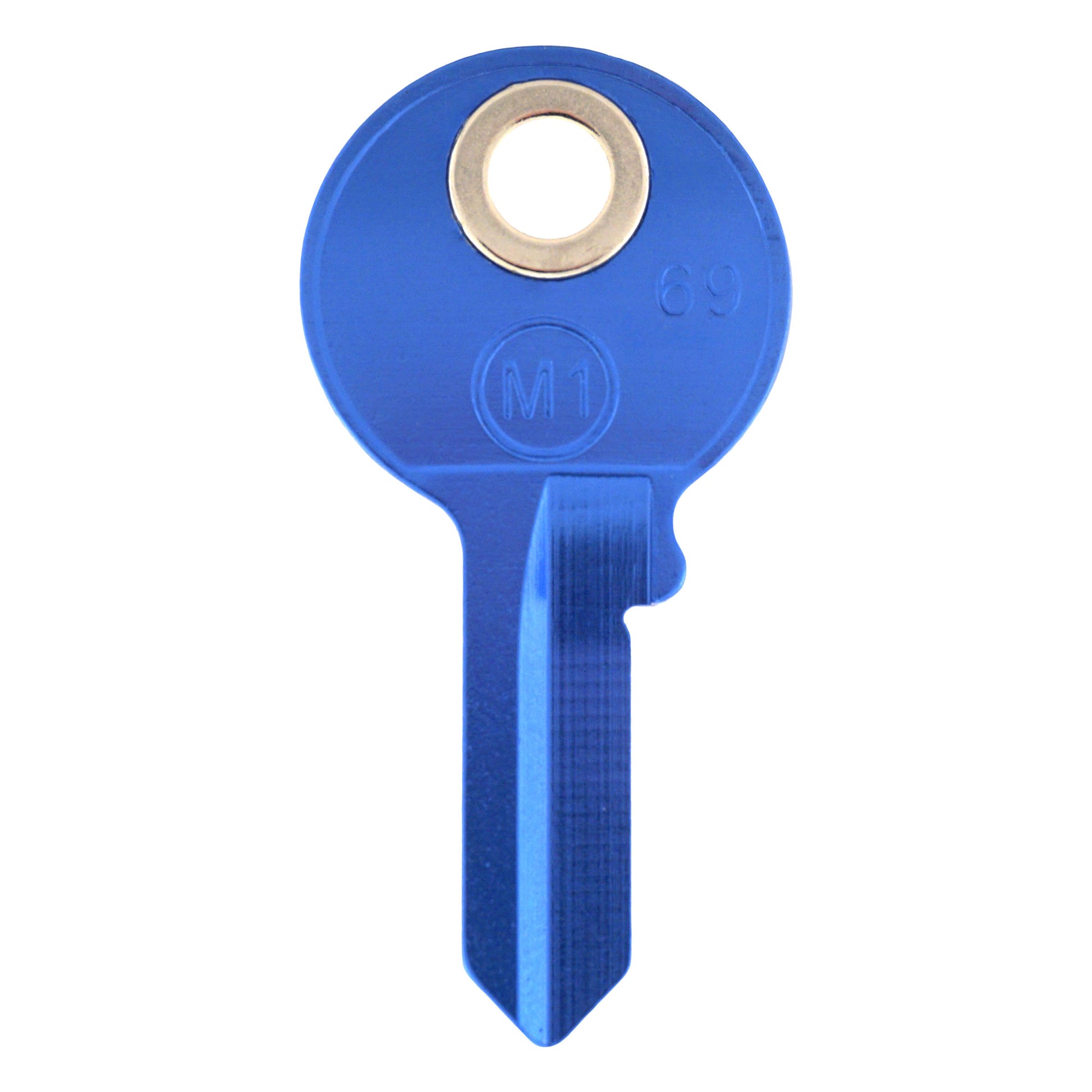 Load image into Gallery viewer, 50693 Magnetic Key, M1-69 Blue - Front View