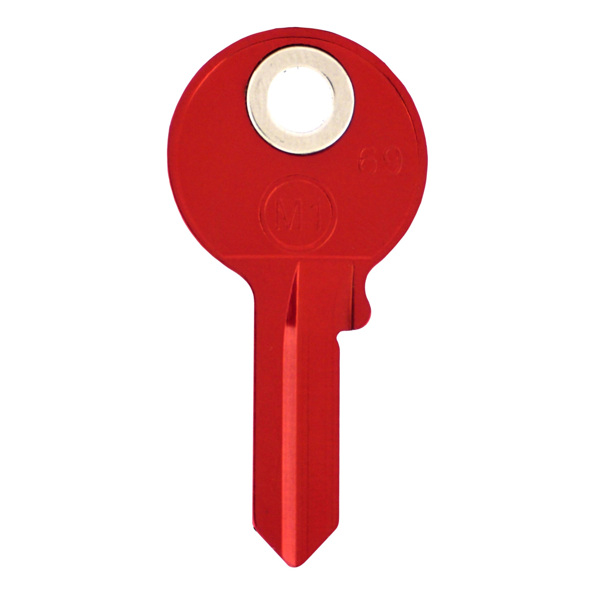 Load image into Gallery viewer, 50692 Magnetic Key, M1-69 Red - Front View