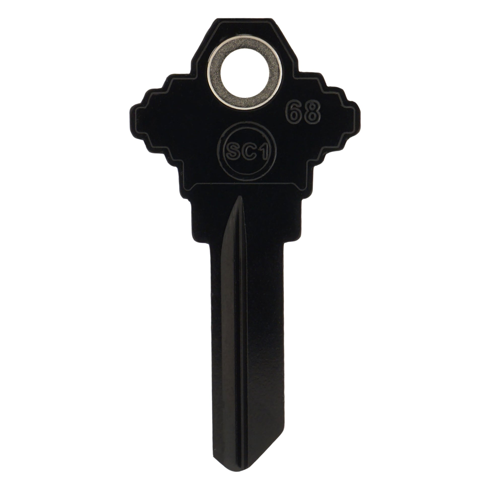 Load image into Gallery viewer, 50686 Magnetic Key, SC1-68 Black - Front View