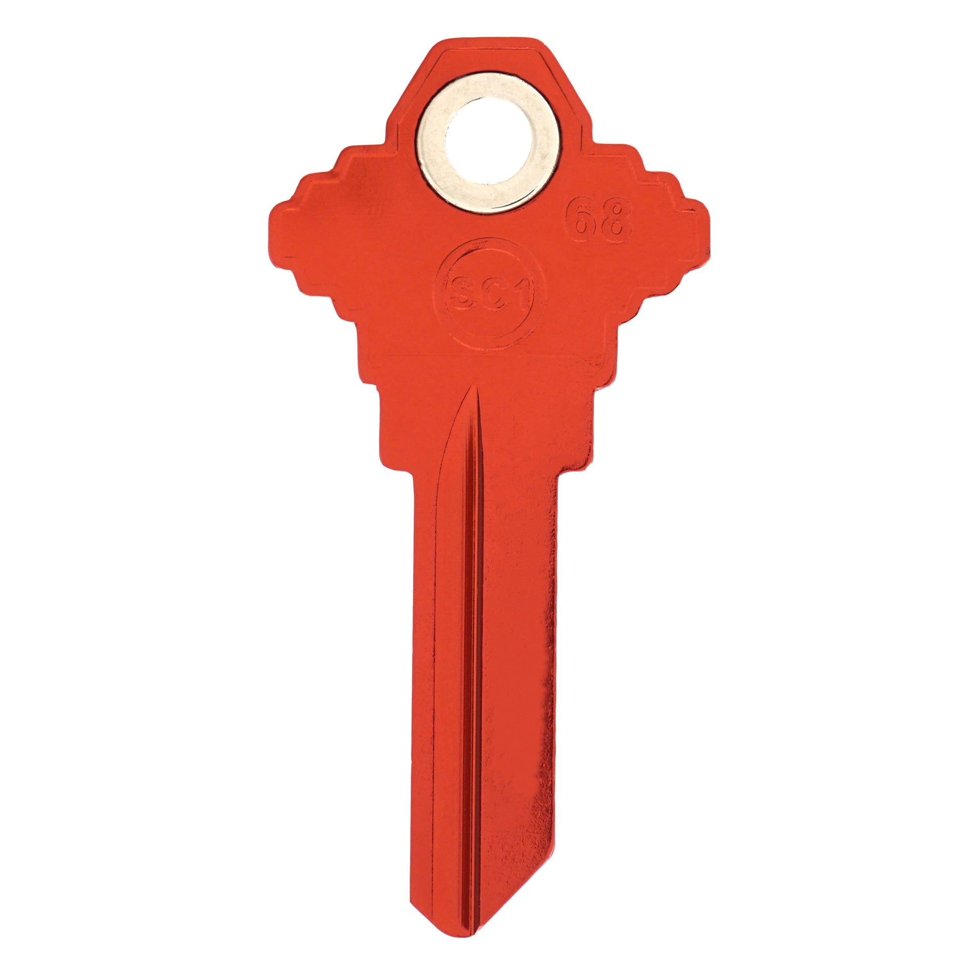 Load image into Gallery viewer, 50682 Magnetic Key, SC1-68 Red - Front View