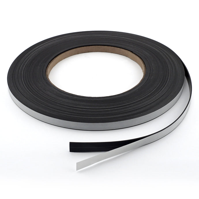 ZG03010AC-F Magnetic Labeling Strip with Adhesive - 45 Degree Angle View