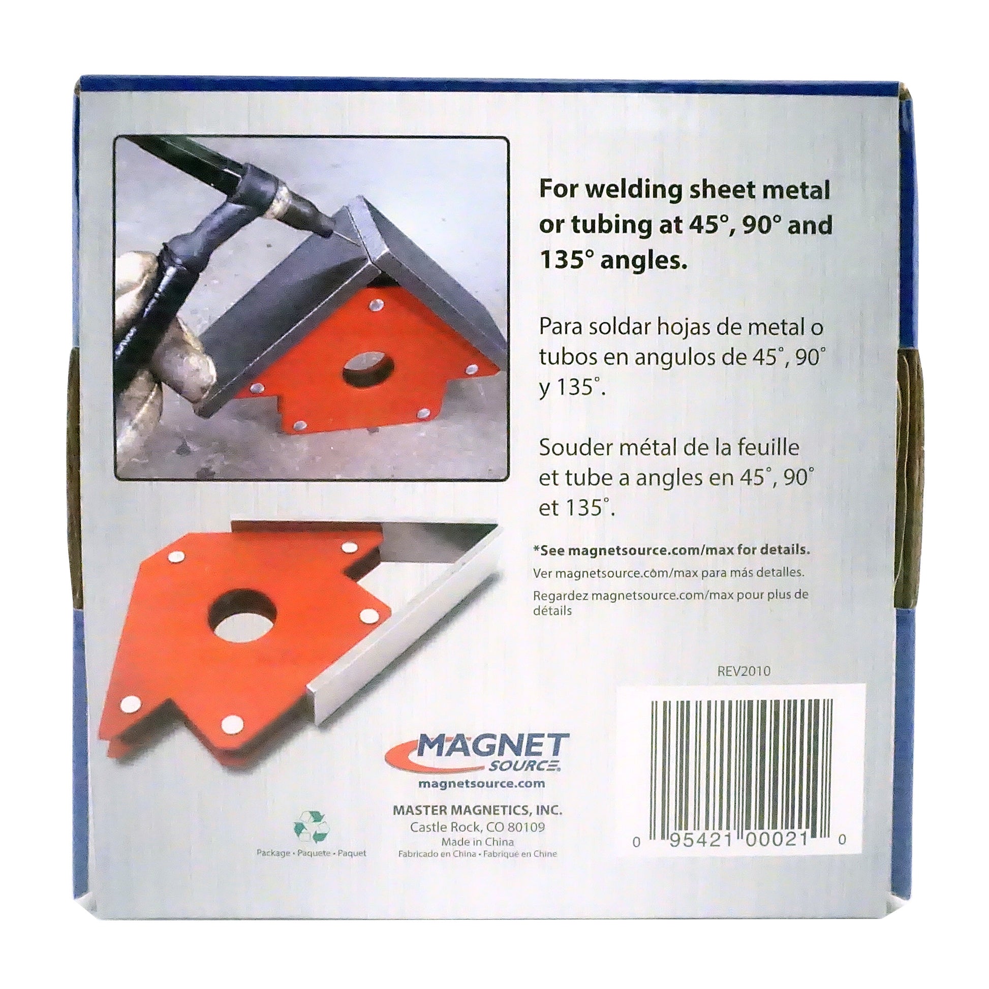 Load image into Gallery viewer, WMA50 Magnetic Welding Angle Arrow - Back of Packaging