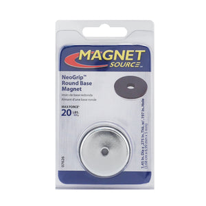 07626 NeoGrip™ Round Base Magnet - Front View