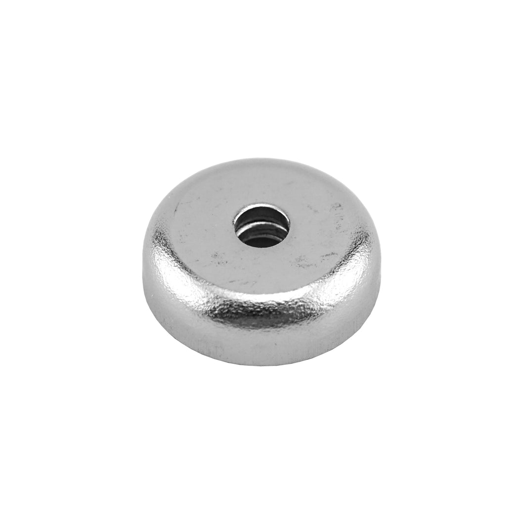 NAC006200NBX Neodymium Countersunk Round Base Assembly - 45 Degree Angle View