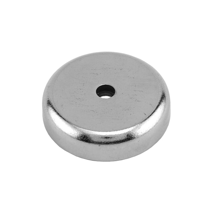 NAC015000NBX Neodymium Countersunk Round Base Assembly - 45 Degree Angle View