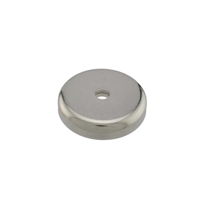 NAC017500NBX Neodymium Countersunk Round Base Assembly - 45 Degree Angle View