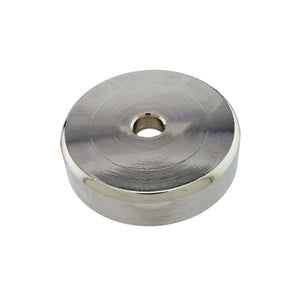 NAC025000NBX Neodymium Countersunk Round Base Assembly - 45 Degree Angle View