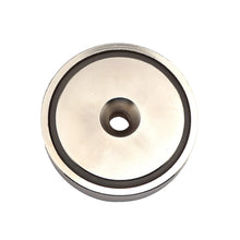 Load image into Gallery viewer, NAC030000NBX Neodymium Countersunk Round Base Assembly - Bottom View