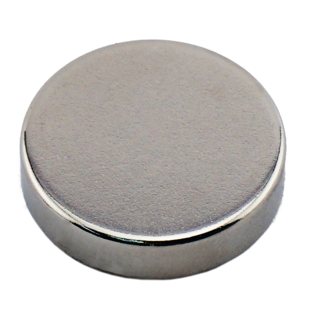 ND010014N Neodymium Disc Magnet - Front View