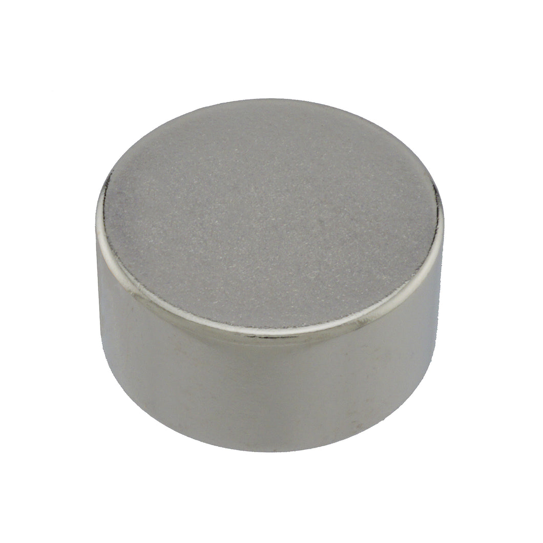 ND025N-35 Neodymium Disc Magnet - 45 Degree Angle View