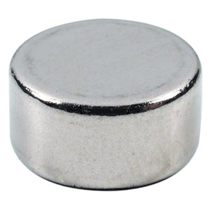 ND143BZ-35 Neodymium Disc Magnet - 45 Degree Angle View