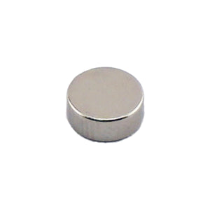 ND146N-35 Neodymium Disc Magnet - 45 Degree Angle View