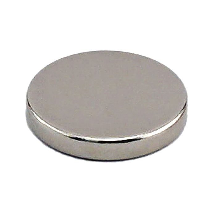 ND45-7011N Neodymium Disc Magnet - 45 Degree Angle View