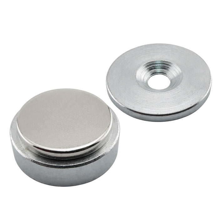 NMLKIT7 Neodymium Latch Magnet Kit (1 set) - 45 Degree Angle View