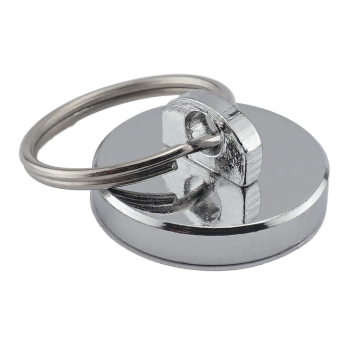 07287 Neodymium Magnetic Keyring - 45 Degree Angle View