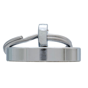 07287 Neodymium Magnetic Keyring - Front View