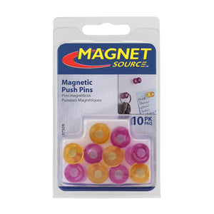 07509 Neodymium Magnetic Push Pins (10pk) - Packaging