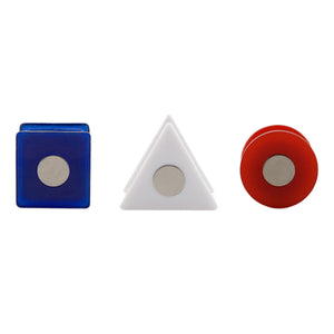 07507 Neodymium Magnetic Push Pins (6pk) - Bottom View