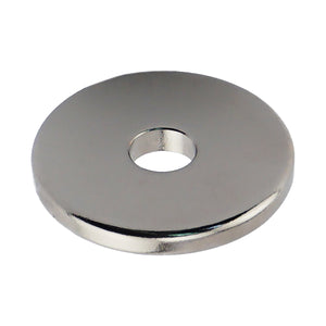 NR010025NS01 Neodymium Ring Magnet - Front View