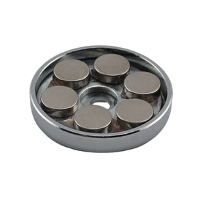 RB45N-NEO Neodymium Round Base Magnet - Bottom View