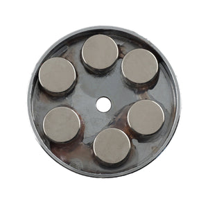 RB50N-NEO Neodymium Round Base Magnet - Top View