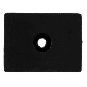 NABR2501 Neodymium Rubber-Coated Mounting Block - Bottom View