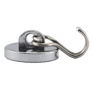 07589 Neodymium Swinging Magnetic Hook - Side View