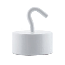 Load image into Gallery viewer, MHHH61 Neodymium White Magnetic Hook - Side View