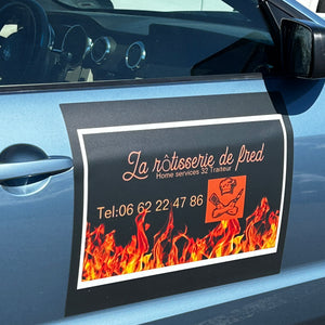 ZGN3024GW100 PrintMagnetVinyl™ Flexible Magnetic Sheet - In Use